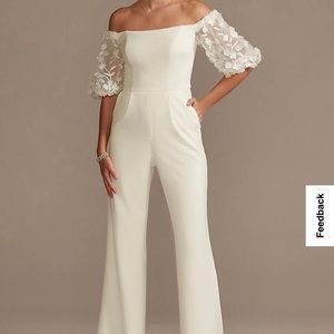 NWT bridal jumpsuit